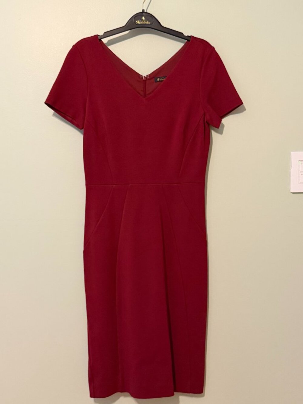 Brooks Brothers ponte sheath dress